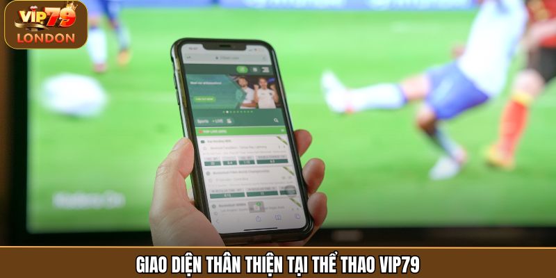 Thể Thao Vip79 2 Giao diện thân thiện tại thể thao Vip79