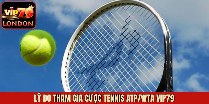 Cược Tennis ATP/WTA Vwin - Hướng Dẫn Chọn Trận, Chọn Kèo 3 Lý do nên tham gia cá độ Tennis ATP/WTA tại Vip79